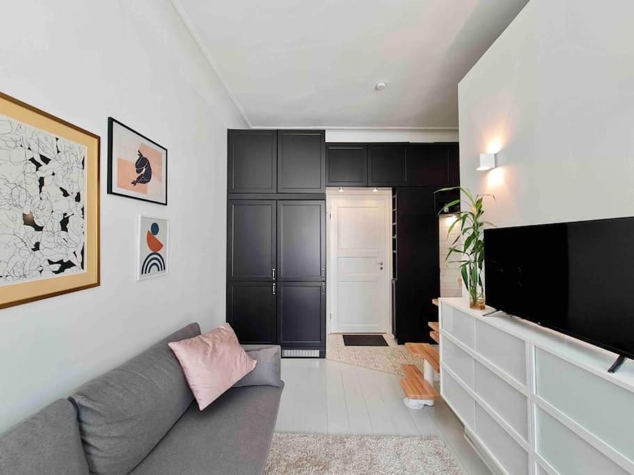 Stylish Studio In Downtown Helsingfors Eksteriør bilde